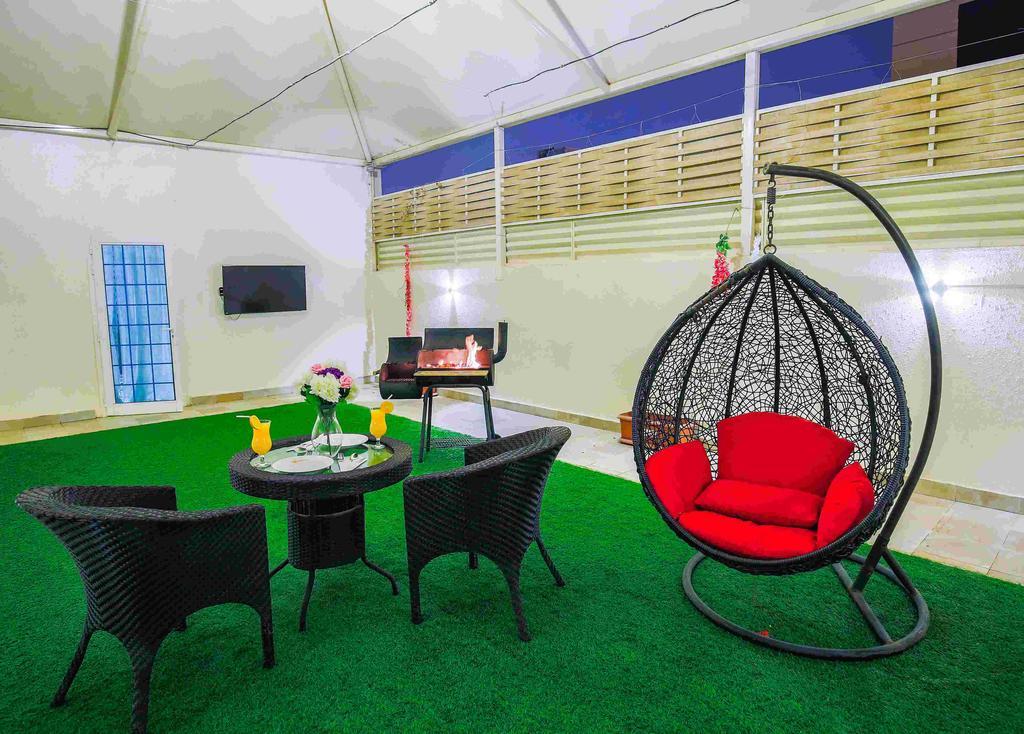 Rest Night Serviced Apartments- Alhamra Riyadh Bagian luar foto The interior of a tent
