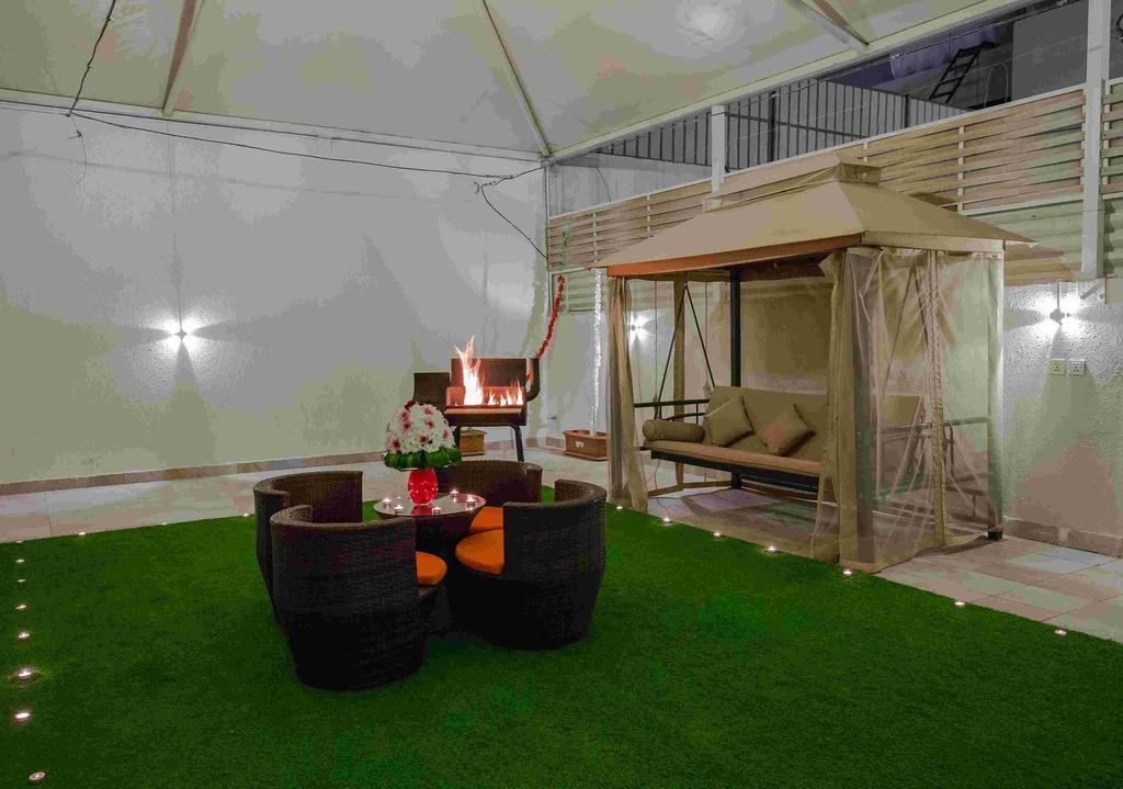 Rest Night Serviced Apartments- Alhamra Riyadh Bagian luar foto The interior of the tent
